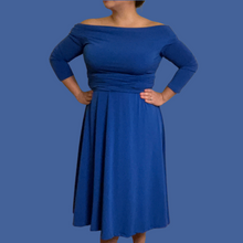Load image into Gallery viewer, Jacqueline Royal Blue Midi
