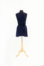 Load image into Gallery viewer, CHOIR Navy Mini Dress
