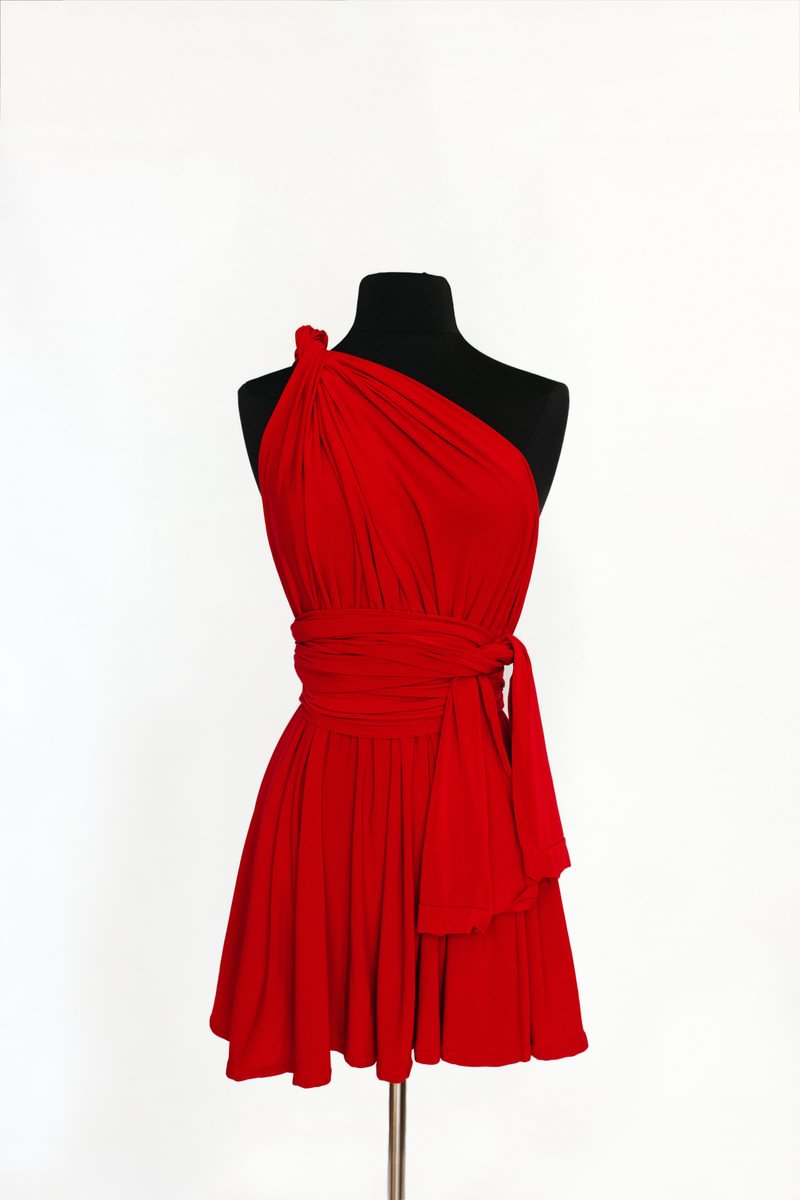 CHOIR Red Mini Dress