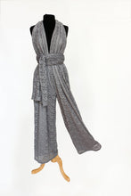 Load image into Gallery viewer, Calista Plus Gray Lace Jumpsuit
