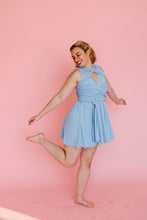 Load image into Gallery viewer, CHOIR Light Blue Mini Dress
