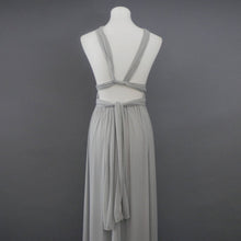 Load image into Gallery viewer, Calista Dove Gray Tulle Maxi
