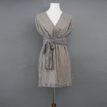 Load image into Gallery viewer, CHOIR Dove Gray Lace Infinity Top
